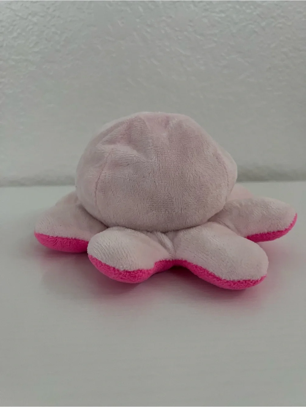 Reversible Mood Octopus Plush Pink & Light Pink Double-Sided Stuffed Animal